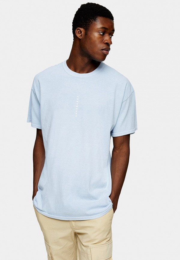 

Футболка Topman, Голубой
