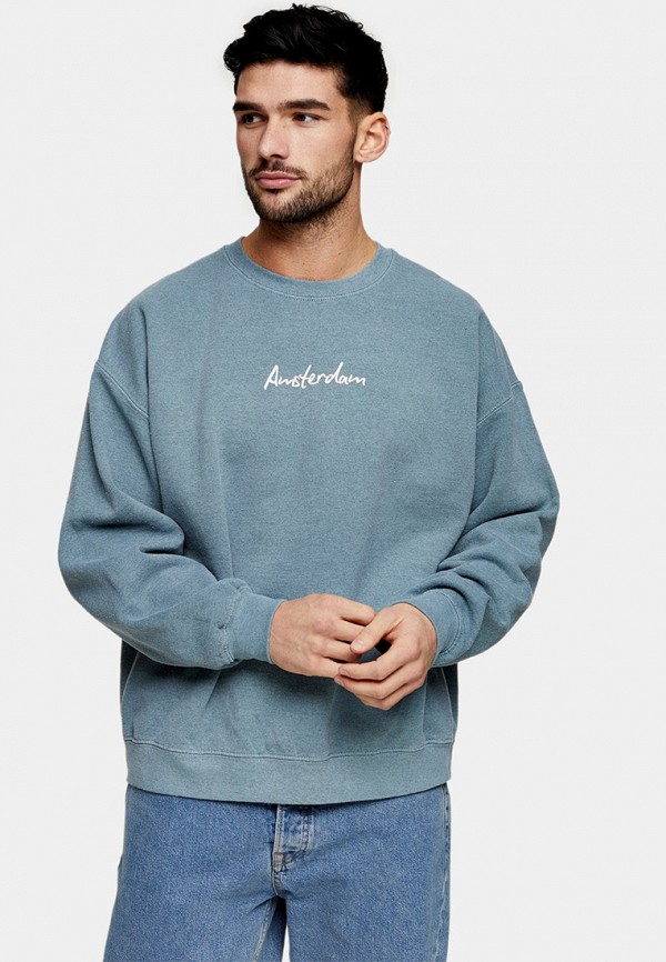 

Свитшот Topman, Голубой, Topman TO030EMMDUP5