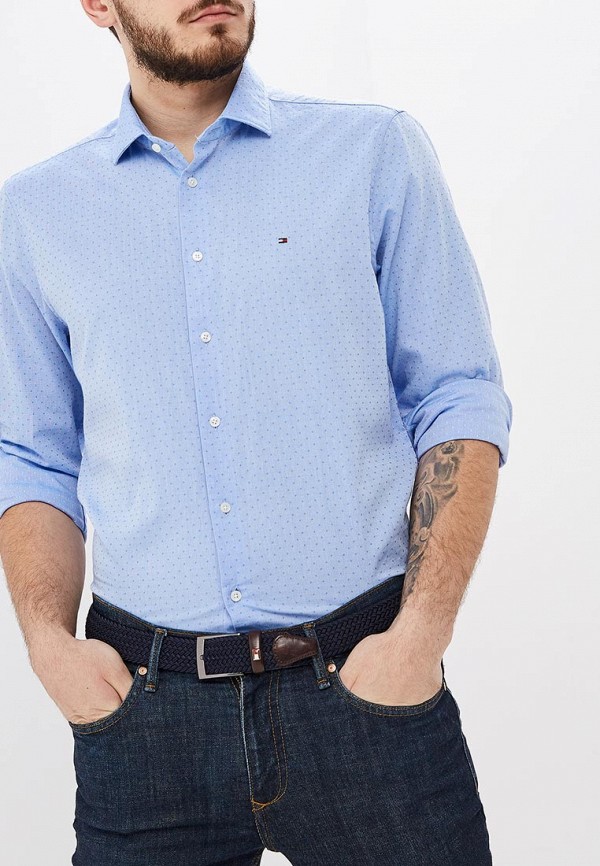 

Рубашка Tommy Hilfiger, Tailored, Голубой