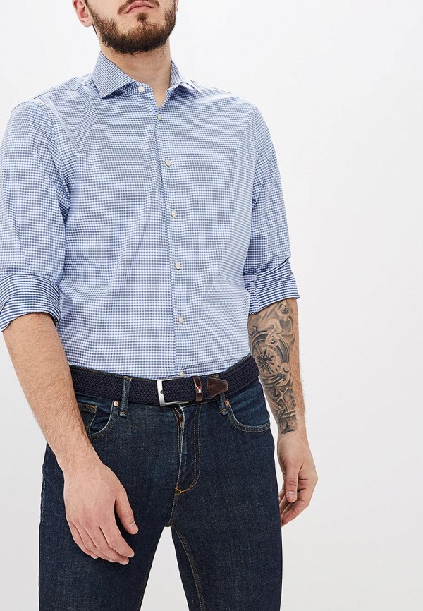 

Рубашка Tommy Hilfiger, Tailored, Синий