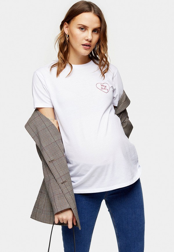 

Футболка Topshop Maternity, Белый, Topshop Maternity TO039EWJCZK3