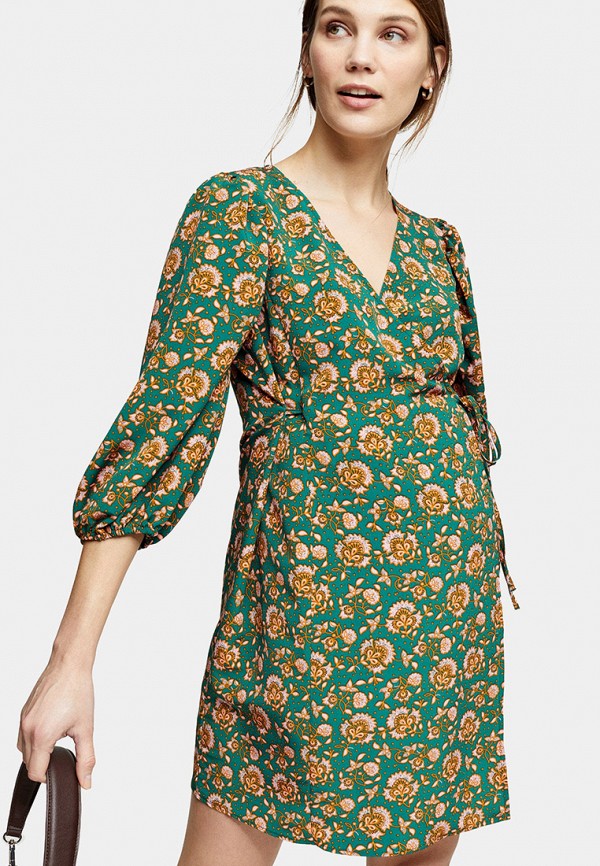 

Платье Topshop Maternity, Зеленый, Topshop Maternity TO039EWKMNF8
