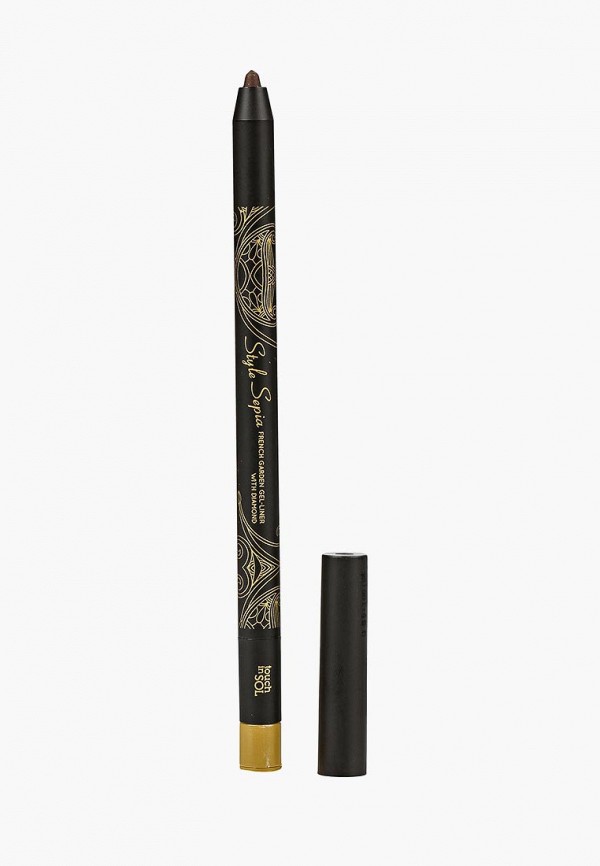 

Карандаш для глаз Touch in Sol, Style Sepia Gel Liner with French Garden, №2 Caf D'or .5 г, Золотой