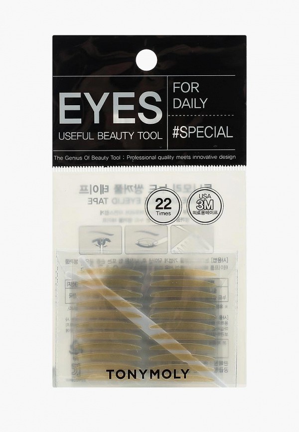 

Патчи для глаз Tony Moly, NUDE DOUBLE EYELID TAPE , 22 пары, Бежевый