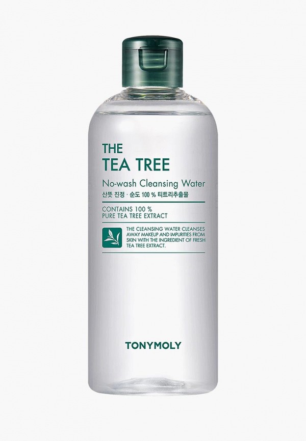 

Мицеллярная вода Tony Moly, Прозрачный, THE TEA TREE, 300 мл
