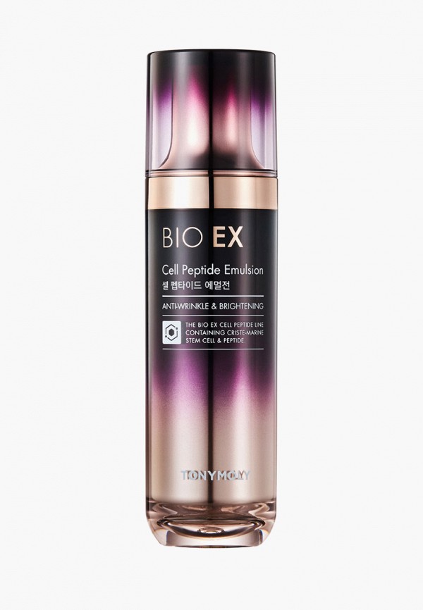 

Эмульсия для лица Tony Moly, Белый, BIO EX CELL PEPTIDE с пептидами, 130мл