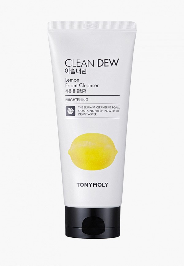 

Пенка для умывания Tony Moly, Белый, CLEAN DEW (лимон), 180мл,