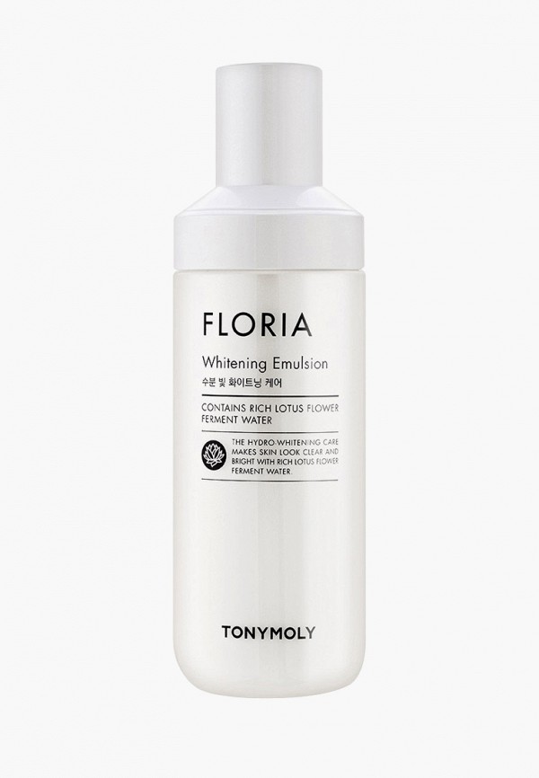 

Сыворотка для лица Tony Moly, FLORIA WHITENING (отбеливающая), 160мл, Белый