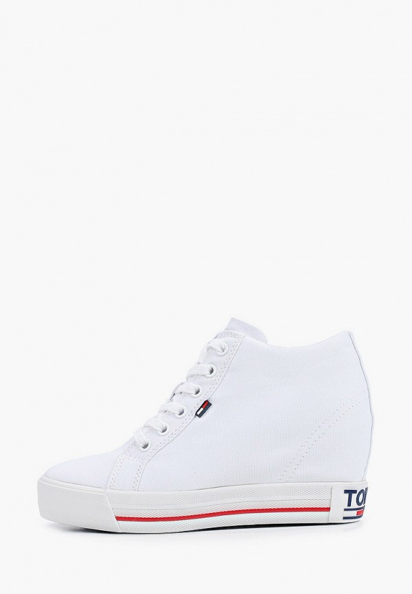 

Кеды на танкетке Tommy Jeans, Белый