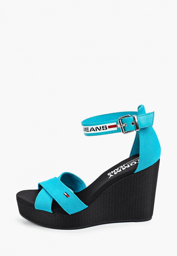 

Босоножки Tommy Jeans, Бирюзовый