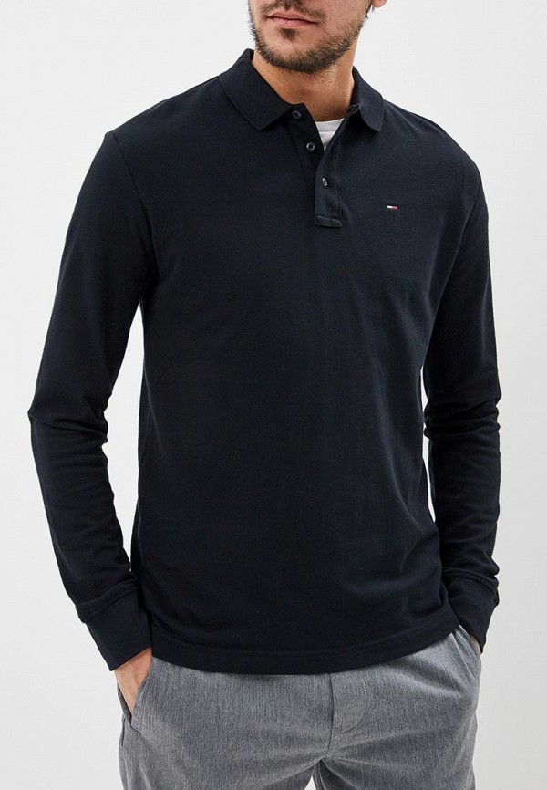 

Поло Tommy Jeans, Черный