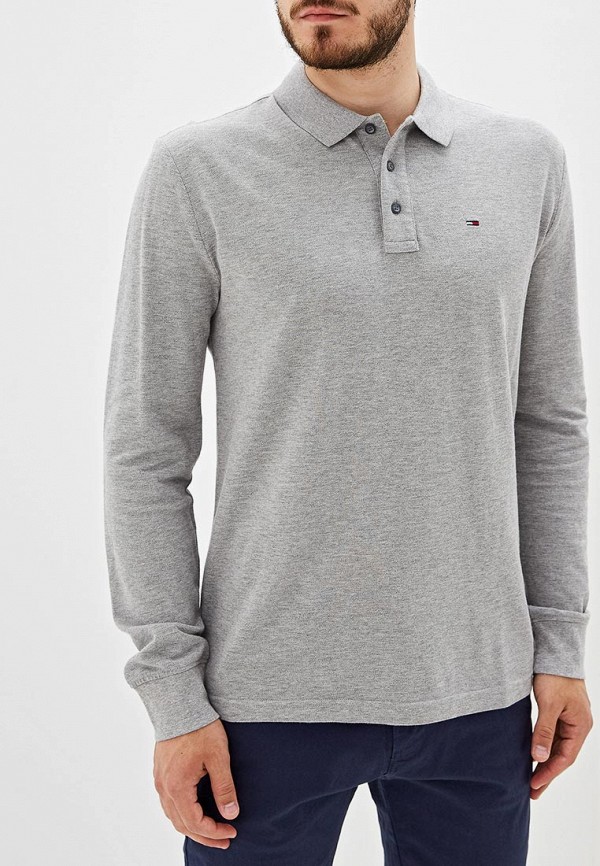 

Поло Tommy Jeans, Серый