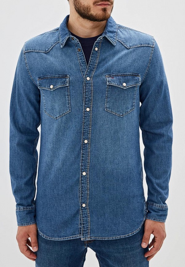 

Рубашка джинсовая Tommy Jeans, Синий