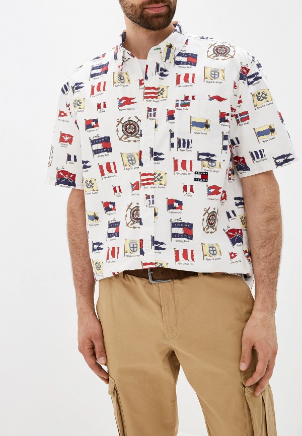 

Рубашка Tommy Jeans, Белый, Summer Capsule