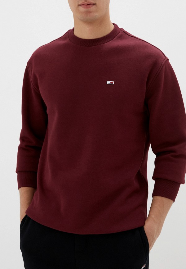 

Свитшот домашний Tommy Jeans, Бордовый
