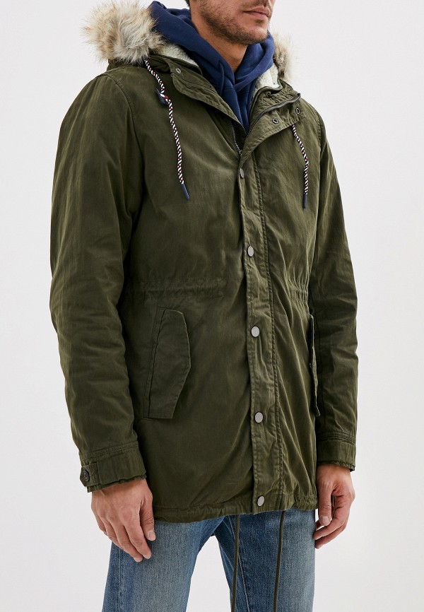

Парка Tommy Jeans, Хаки