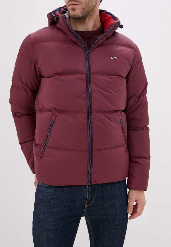 

Пуховик Tommy Jeans, Бордовый