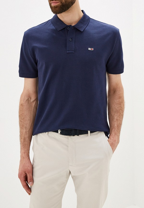 

Поло Tommy Jeans, Синий