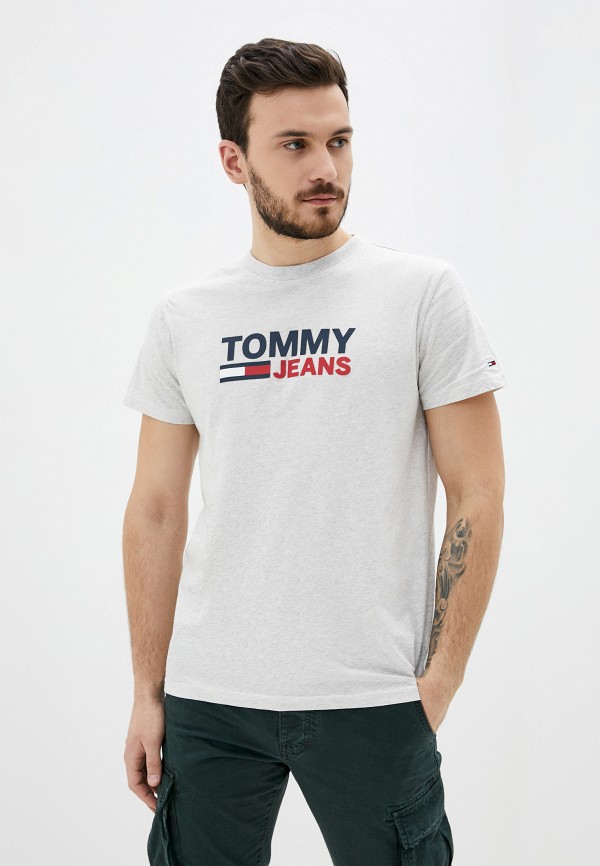 

Футболка Tommy Jeans, Серый