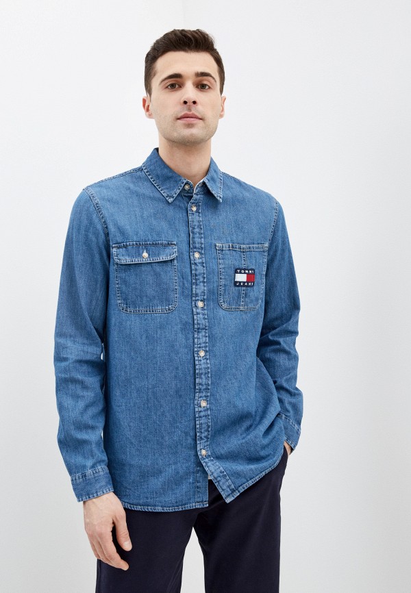 

Рубашка джинсовая Tommy Jeans, Синий