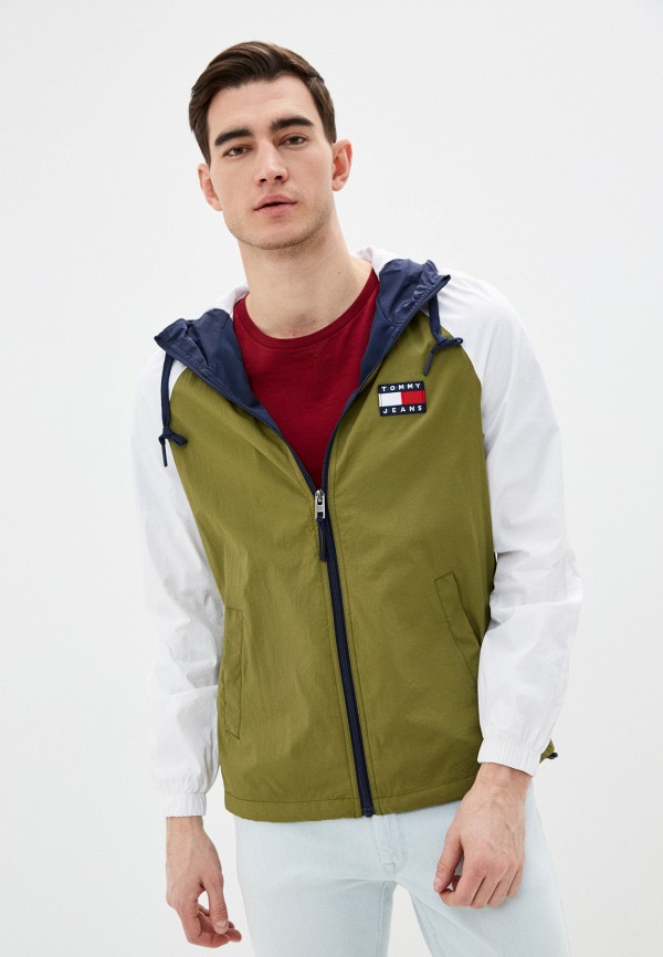 

Ветровка Tommy Jeans, Хаки