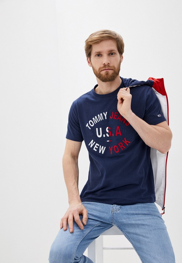 

Футболка Tommy Jeans, Синий