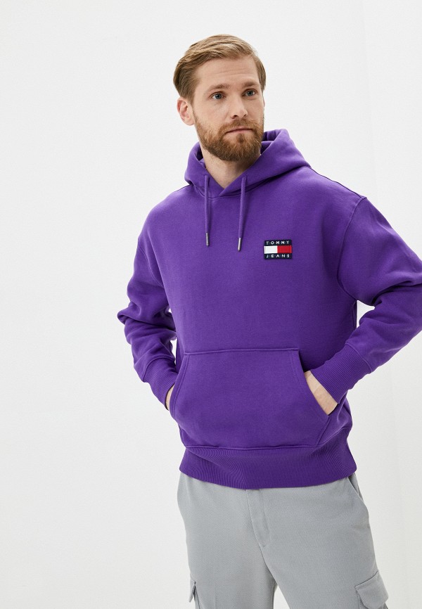 

Худи Tommy Jeans, Фиолетовый