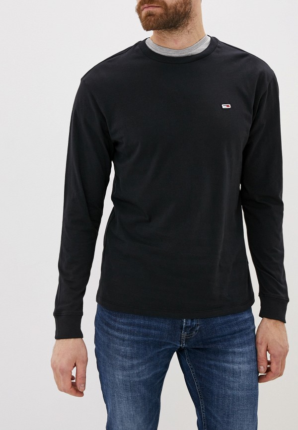 

Лонгслив Tommy Jeans, Черный