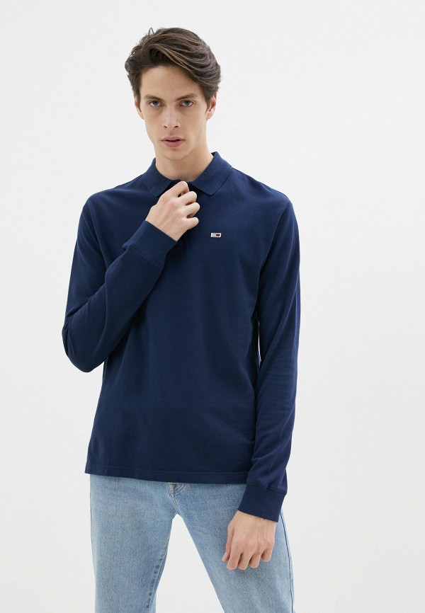 

Поло Tommy Jeans, Синий