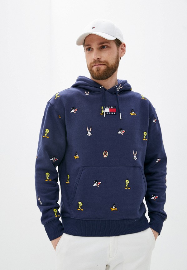 

Худи Tommy Jeans, Синий, LOONEY TUNES