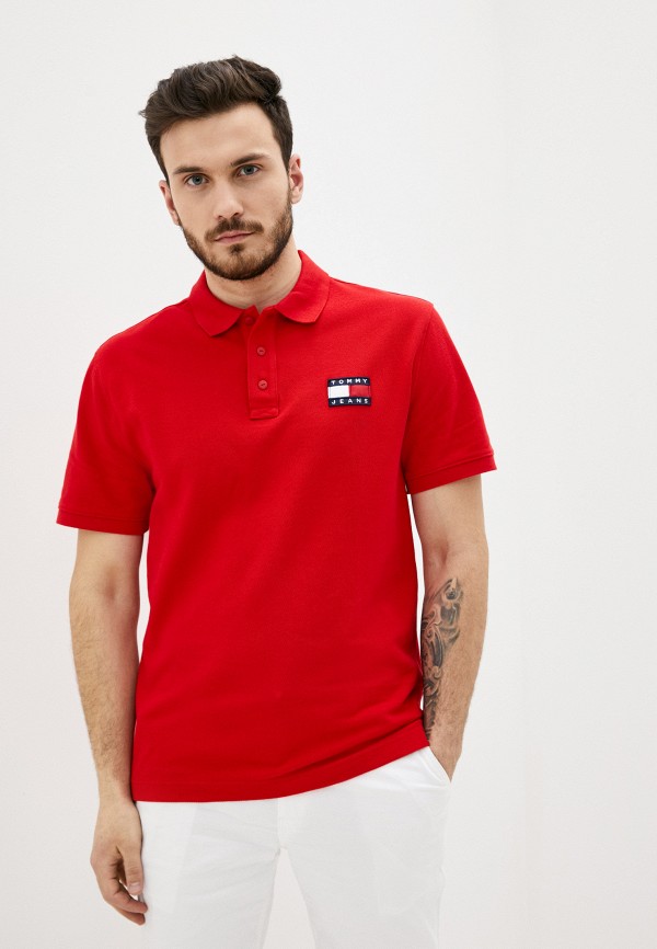 

Поло Tommy Jeans, Синий