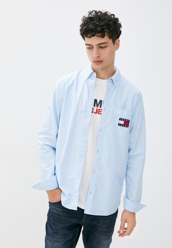 

Рубашка Tommy Jeans, Голубой