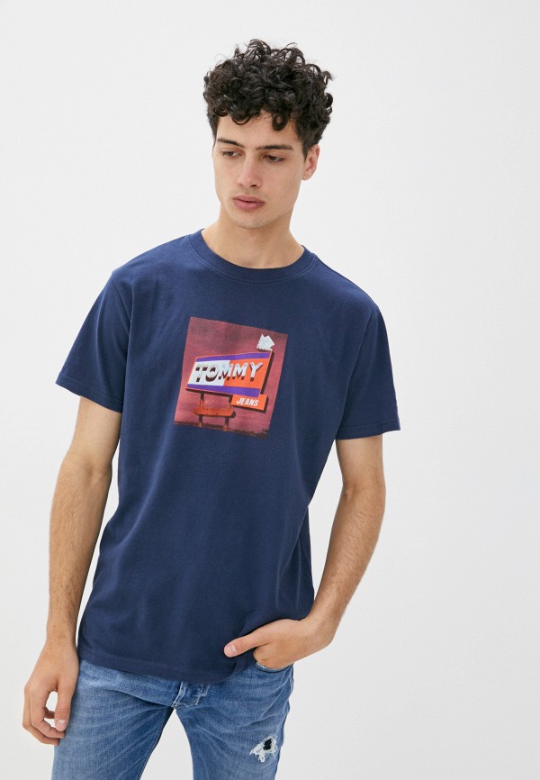 

Футболка Tommy Jeans, Синий