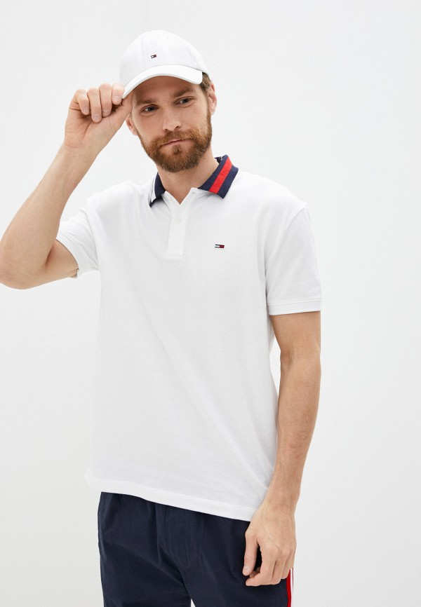 

Поло Tommy Jeans, Белый