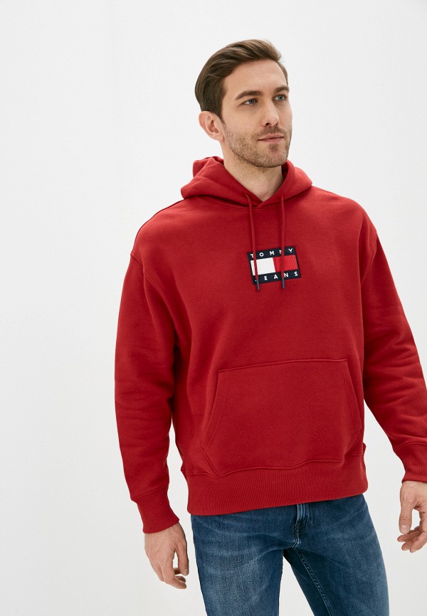 

Худи Tommy Jeans, Бордовый