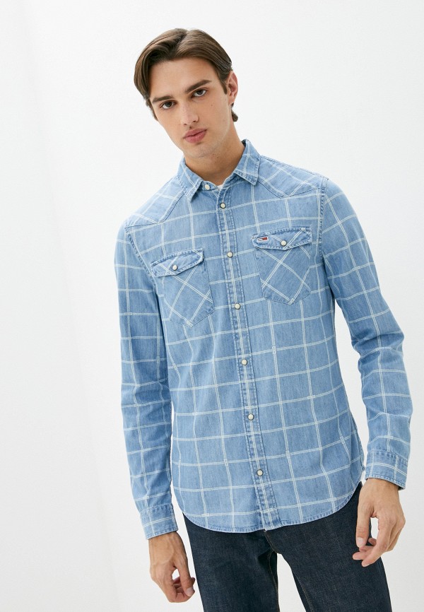 

Рубашка джинсовая Tommy Jeans, Голубой