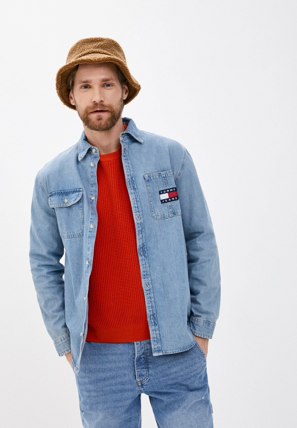 

Рубашка джинсовая Tommy Jeans, Голубой