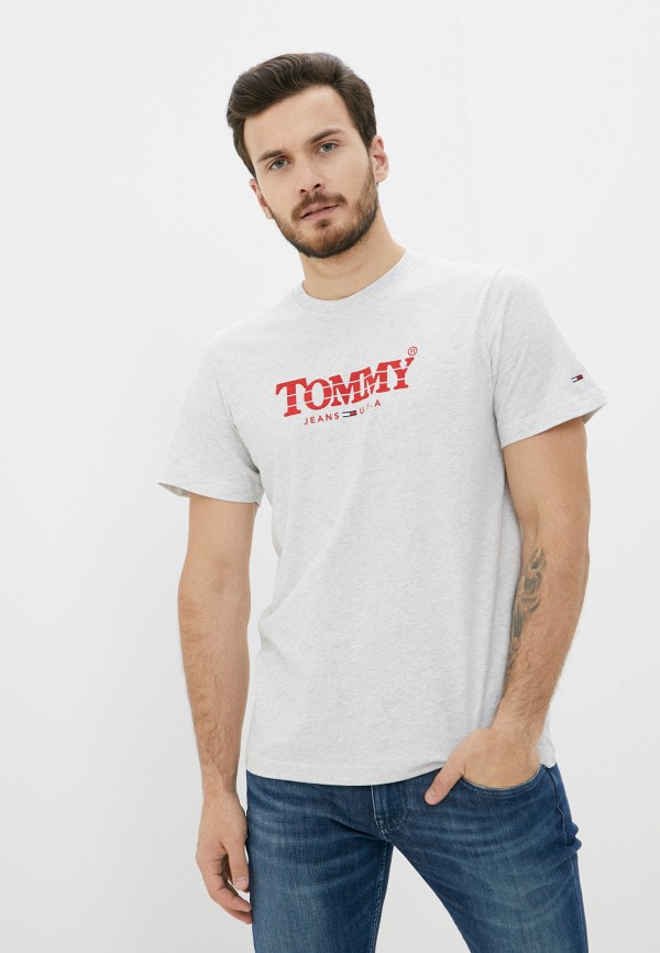 

Футболка Tommy Jeans, Серый