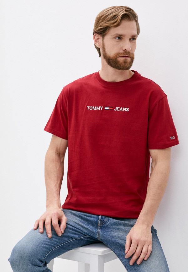

Футболка Tommy Jeans, Бордовый