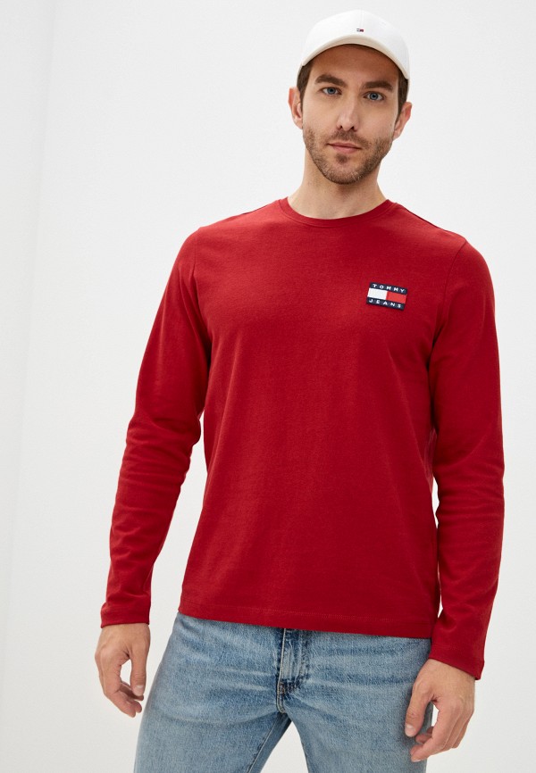 

Лонгслив Tommy Jeans, Красный