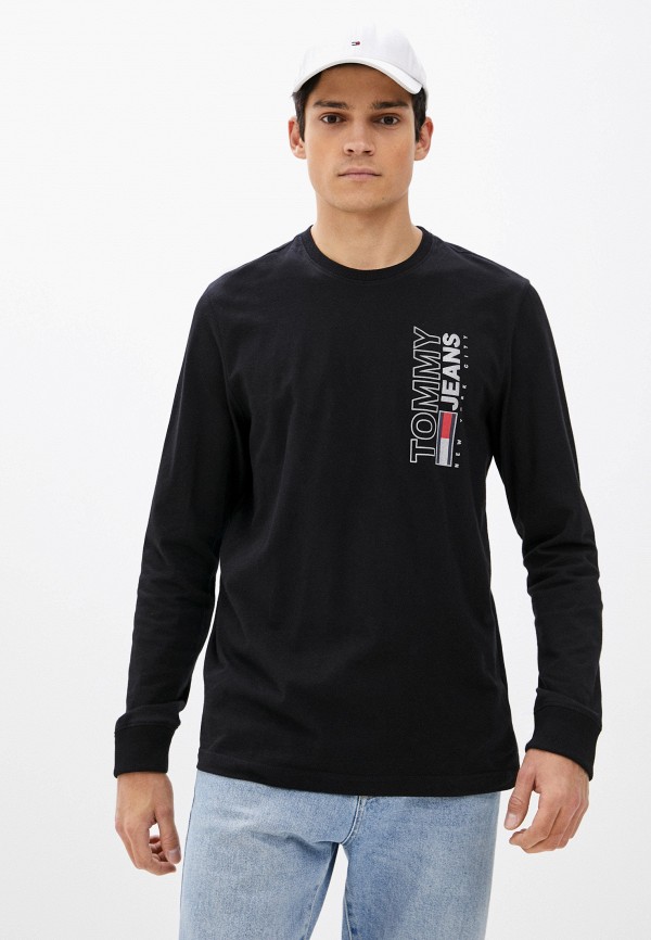 

Лонгслив Tommy Jeans, Черный