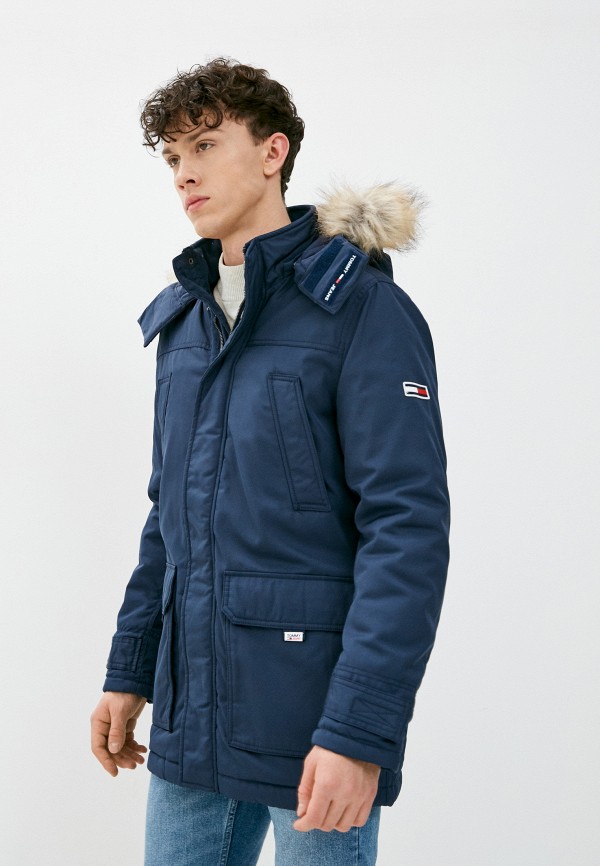 

Куртка утепленная Tommy Jeans, Синий