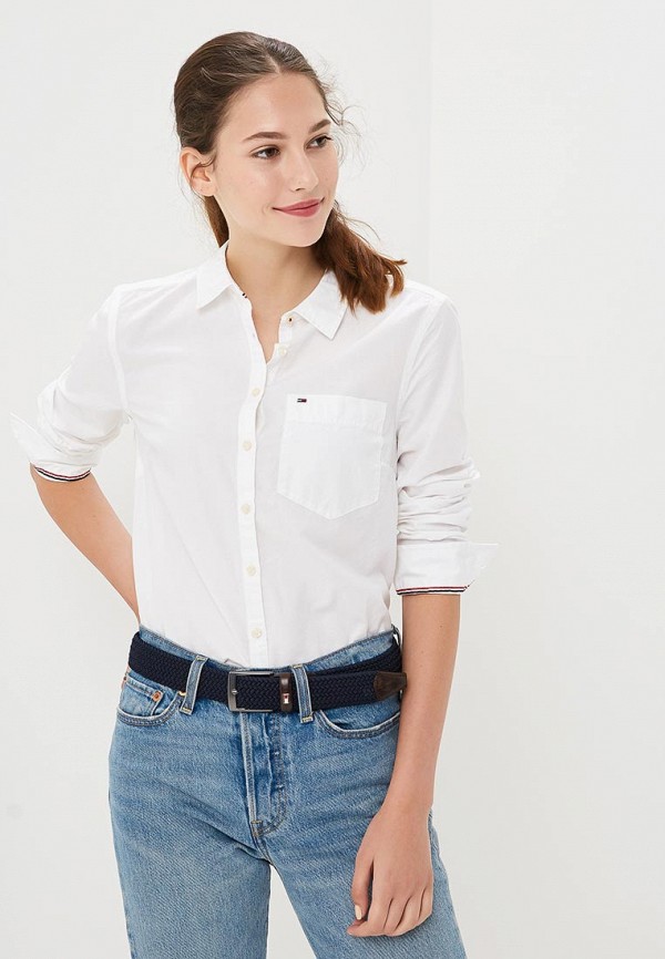 

Рубашка Tommy Jeans, Белый