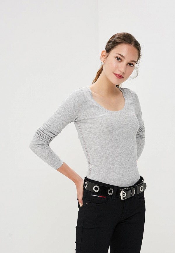 

Лонгслив Tommy Jeans, Серый