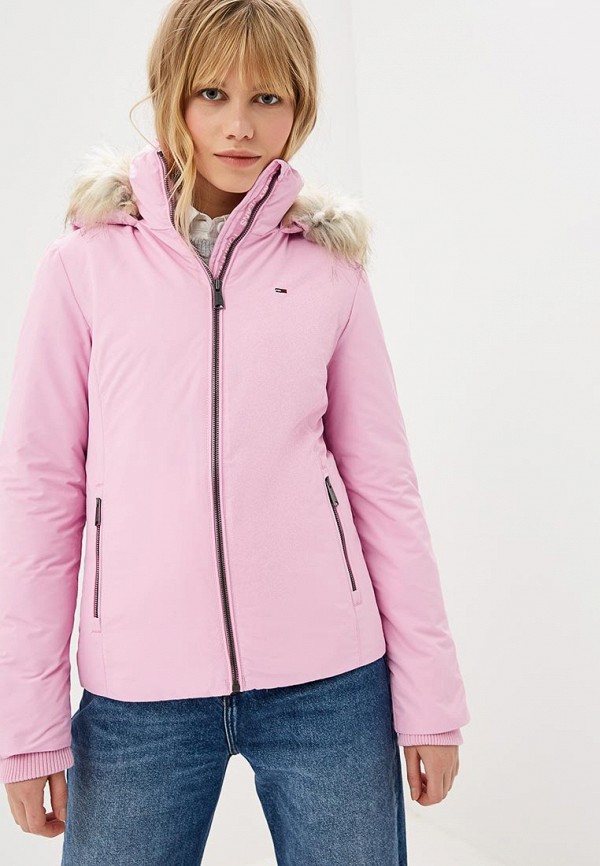 

Пуховик Tommy Jeans, Розовый
