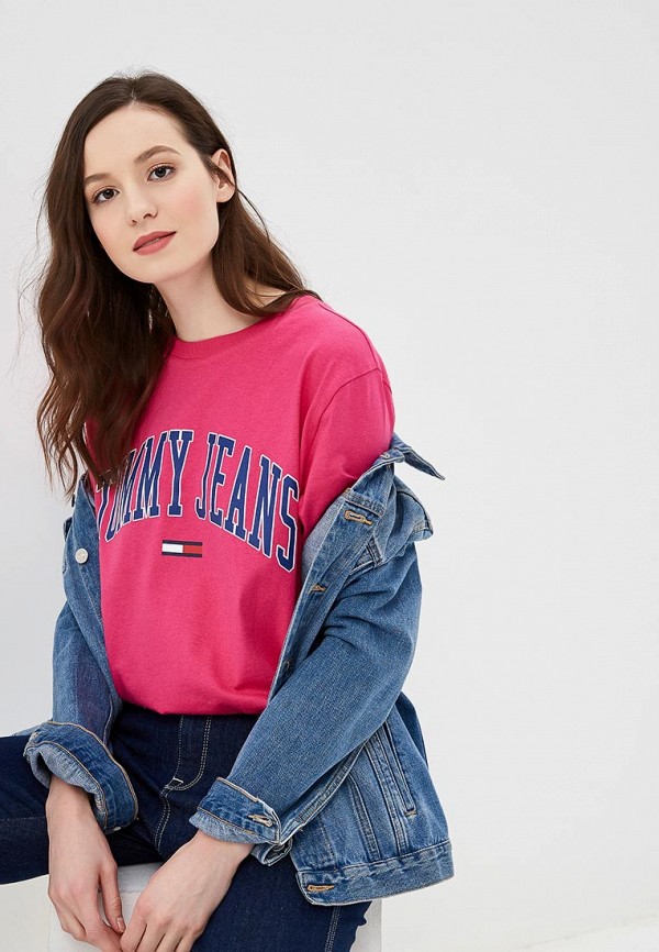 

Футболка Tommy Jeans, Розовый