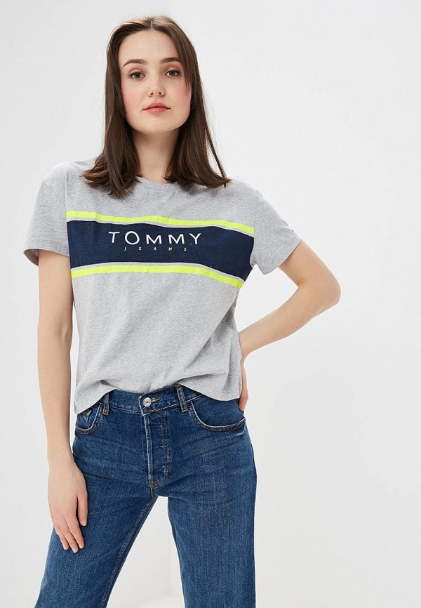 

Футболка Tommy Jeans, Серый