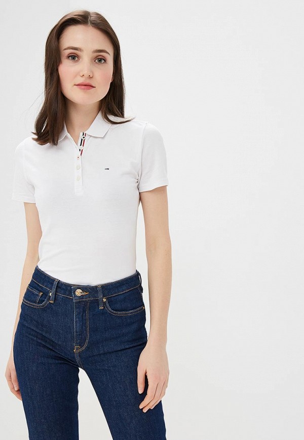 

Поло Tommy Jeans, Белый