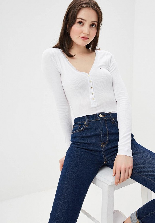 

Лонгслив Tommy Jeans, Белый