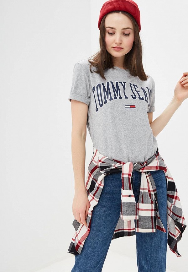 

Футболка Tommy Jeans, Серый
